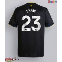 Camiseta Manchester United Luke Shaw #23 Tercera Equipación 2025-26 manga corta